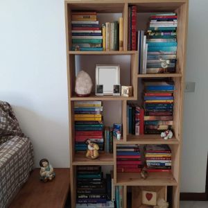 Bibliotecă joasă XS Iacopo (160,8 x 80 cm), Stejar Rustic