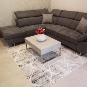 Evolution XL Coffee table, Concrete Effect, Grey