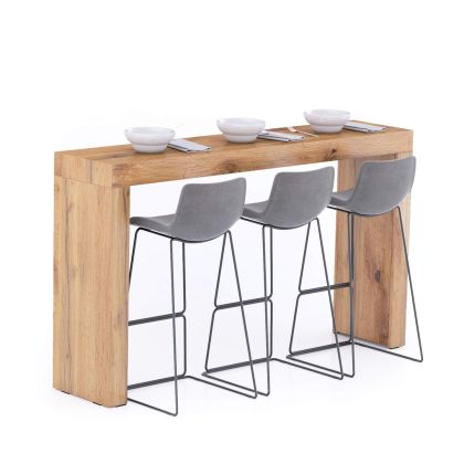 Evolution High Table 180x40, Rustic Oak main image