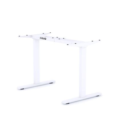 Clara Fixed Desk Frame, White main image