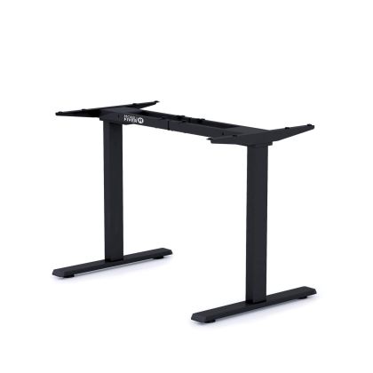 Clara Fixed Desk Frame, Black main image