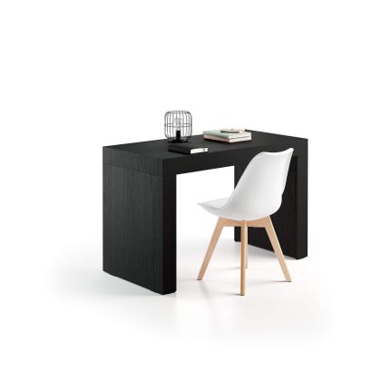 Birou Evolution 120x60, Negru Frasin cu Două Picioare