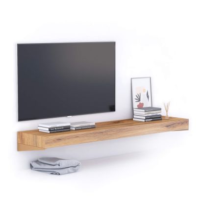 Suport TV suspendat Evolution 180x40, Stejar Rustic