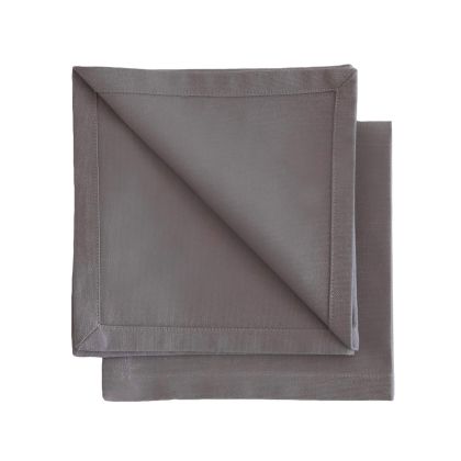 Șervețele Gioele din bumbac 35x35, set de 2, Gri închis