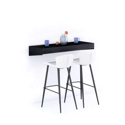 Poliță De Bar Evolution 120x40, Negru Frasin