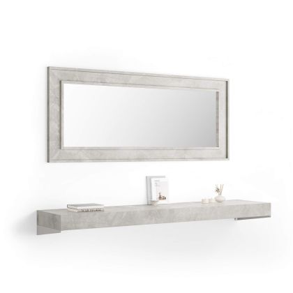 Console Murale Evolution 180x40, Gris béton image principale