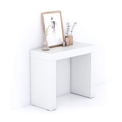 Console d'Entrée Evolution 90x40, Frêne Blanc