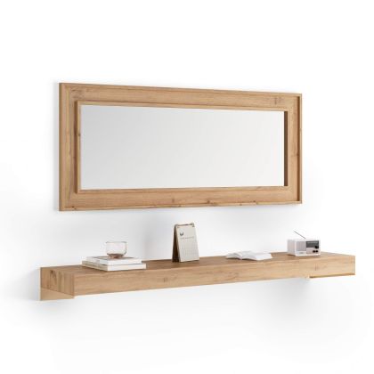 Console Murale Evolution 180x40, Bois rustique image principale