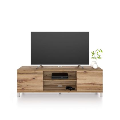 Rachele TV Stand, Rustic Oak main image