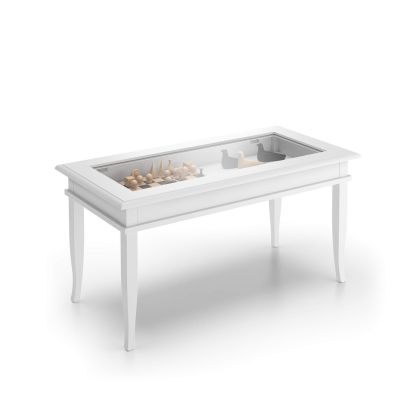 Classico Coffee table, Matt White main image