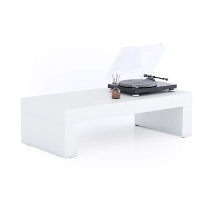 Table Basse Evolution 120x60, Frêne Blanc