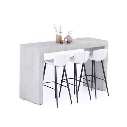 Evolution High Table 180x60, Concrete Effect, Grey main image