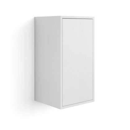 Unidad de pared Iacopo 70 con puerta abatible, color fresno blanco imagen principal