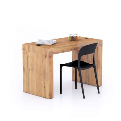 Table à manger Evolution 120x60, Bois Rustique avec 2 pieds et Chargeur Sans Fil image principale