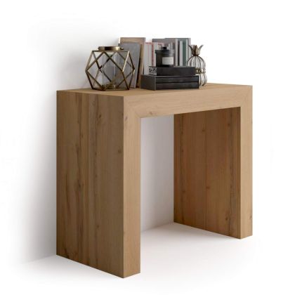 Angelica Extendable Console Table, 45(305)x90 cm, Rustic Oak main image
