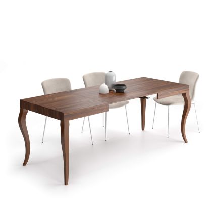 Classico, Extendable dining table, 120(200)x80 cm, Walnut main image