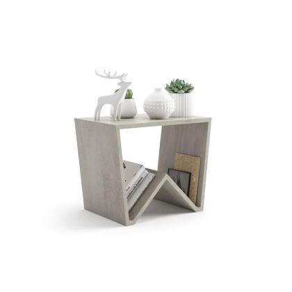 Emma Coffee table, Concrete Effect, Grey main image