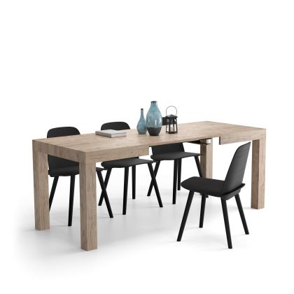 First Extendable Table, 120(200)x80 cm, Oak main image
