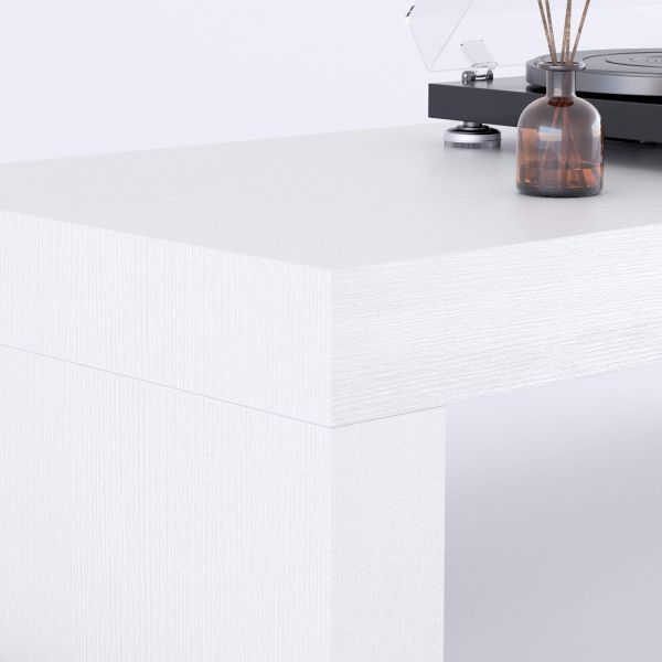 Evolution High Table 47,2 x 23.6 in, Ashwood White detail image 1