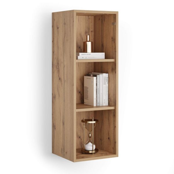 X Wall Unit 40.94 in Without Door, Rustic Oak detail image 1