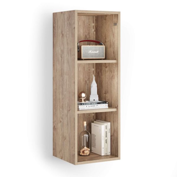 X Wall Unit 40.94 in Without Door, Oak detail image 1