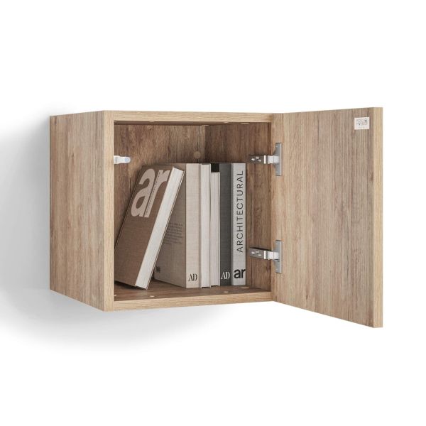 Easy Wall Unit 14.17 in, with Vertical Door, Oak detail image 2