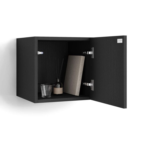 Easy Wall Unit 14.17 in, with Vertical Door, Ashwood Black detail image 1