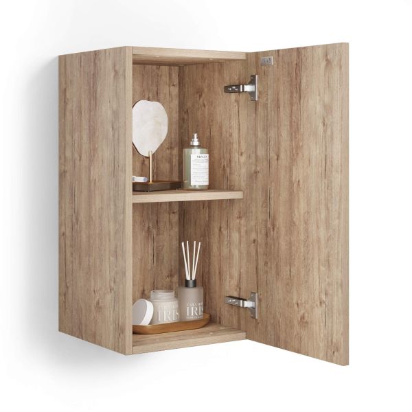 Easy Wall Unit 27.55 in, with Lift Up Door, Oak detail image 3