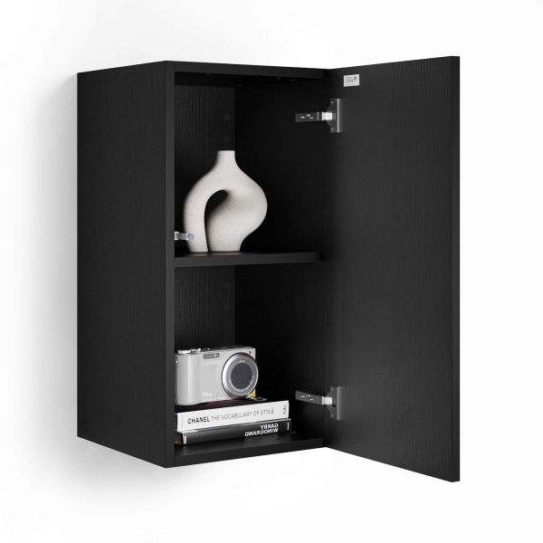 Easy Wall Unit 27.55 in, with Lift Up Door, Ashwood Black detail image 3