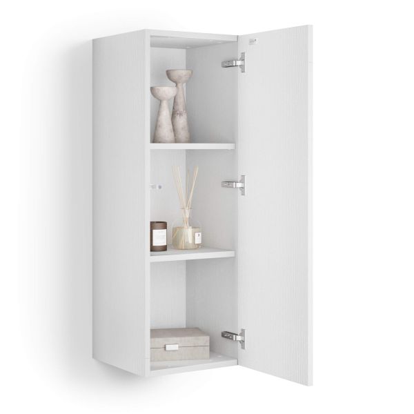 Easy Wall Unit 40.94 in, with Flap Door, Ashwood White detail image 3