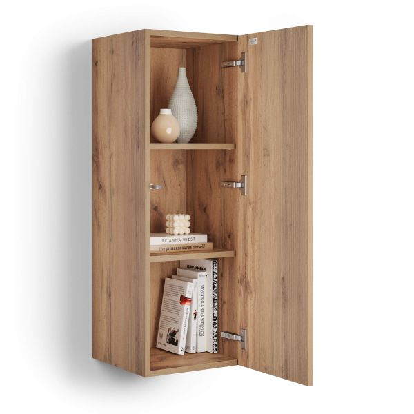 Easy Wall Unit 40.94 in, with Lift Up Door, Rustic Oak detail image 3