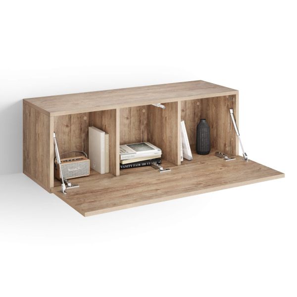 Easy Wall Unit 40.94 in, with Flap Door, Oak detail image 1