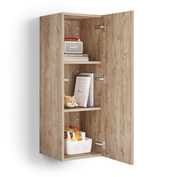 Easy Wall Unit 40.94 in, with Flap Door, Oak detail image 3