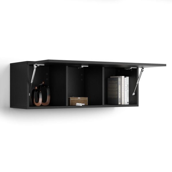 Easy Wall Unit 40.94 in, with Lift Up Door, Ashwood Black detail image 1