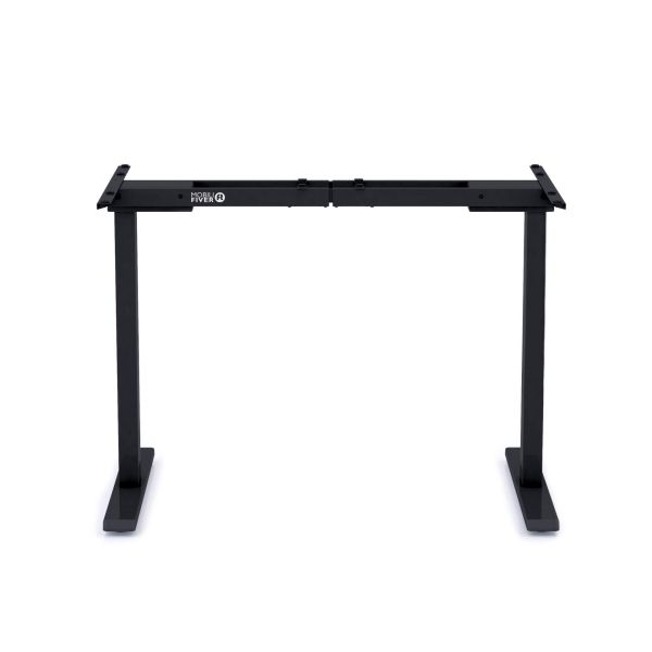 Clara Fixed Desk Frame, Black detail image 1