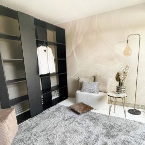 Rachele Modern Bookcase, Ashwood Black