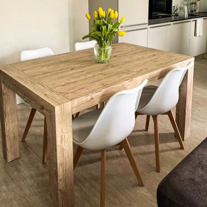 Iacopo Extendable Dining Table, 55,1(86,6)x35,4 in, Oak