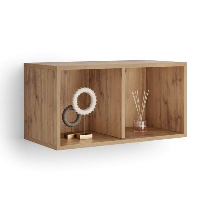 X Wall Unit 27.55 in Without Door, Rustic Oak main image