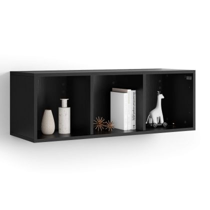 X Wall Unit 40.94 in Without Door, Ashwood Black main image