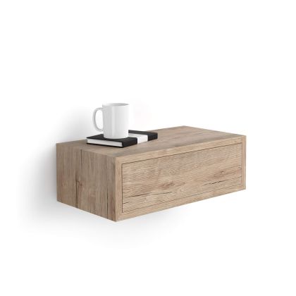 Riccardo Floating nightstand, Oak main image