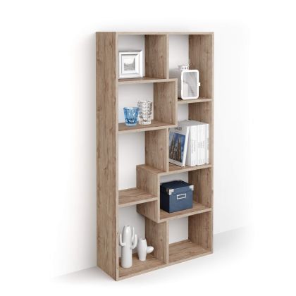 Iacopo XS Bookcase (63.31 x 31.5 in), Oak