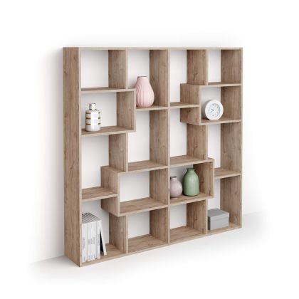 Iacopo S Bookcase (63.31 x 62.3 in), Oak