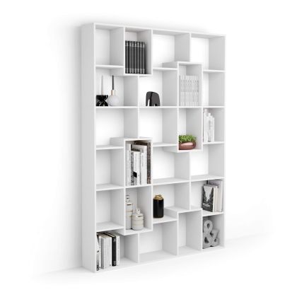 Iacopo M Bookcase (63.31 x 93.07 in), Ashwood White main image