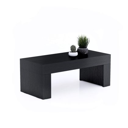 Evolution low Coffee Table 35.4 x 15.7 in, Ashwood Black