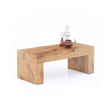 Evolution low Coffee Table 35.4 x 15.7 in, Rustic Oak