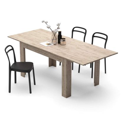 Easy, Extendable dining table, 55,1(86,6)x35,4 in, Oak