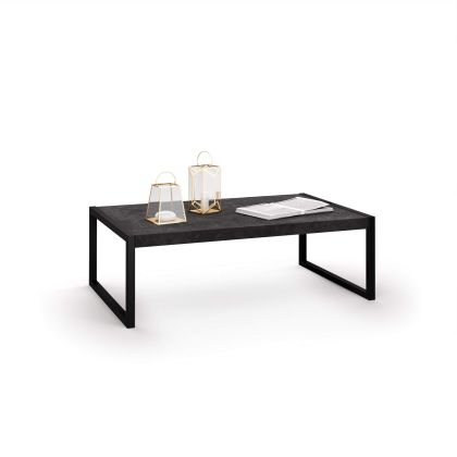 Luxury, Coffee table, Concrete Effect, Black