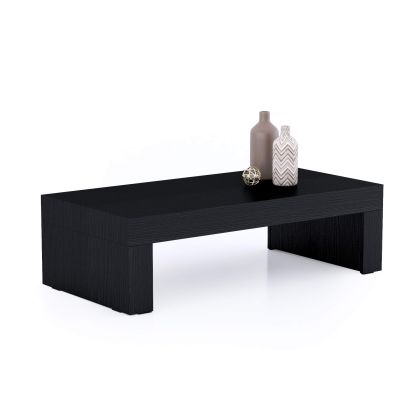 Evolution low Coffee Table 47.2 x 23.6 in, Ashwood Black