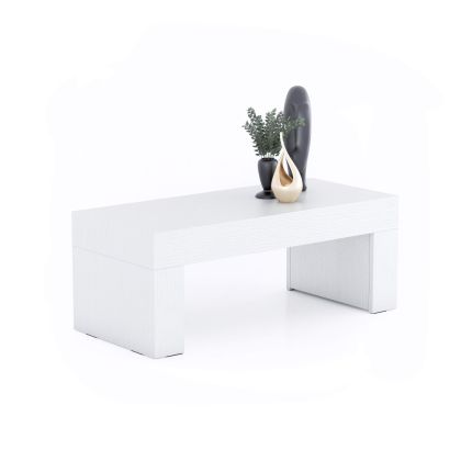 Evolution low Coffee Table 35.4 x 15.7 in, Ashwood White main image