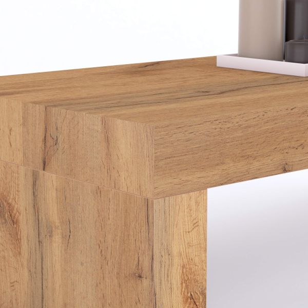 Evolution High Table 70.9 x 15.7 in, Rustic Oak detail image 1